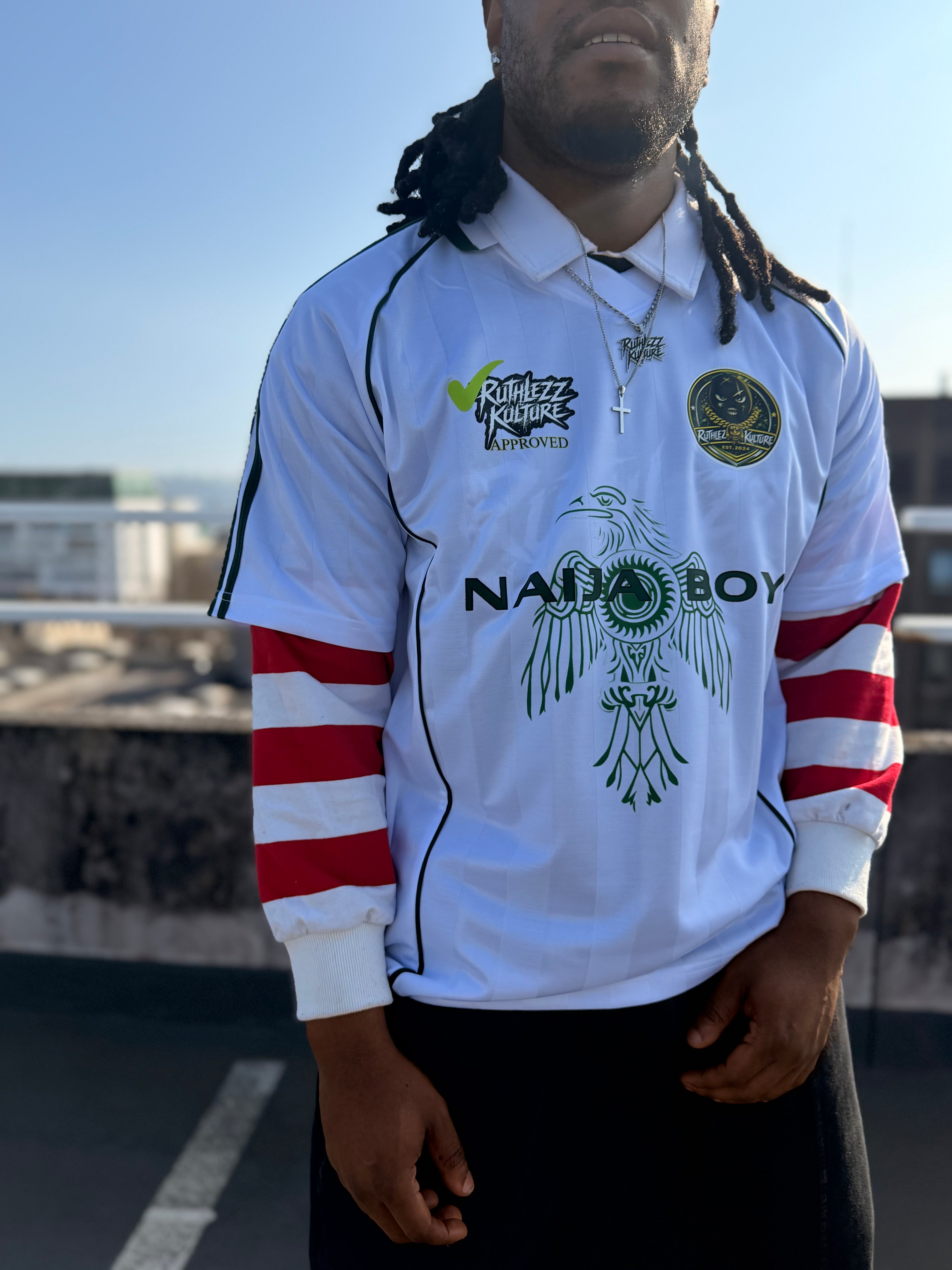 Ruthlezz Kulture Naija Boy ‘Born To be Great’ Jersey