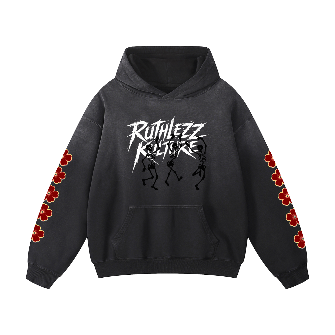 RK ‘The World Is Ruthlezz’ Heavyweight Sunfade Hoodie.