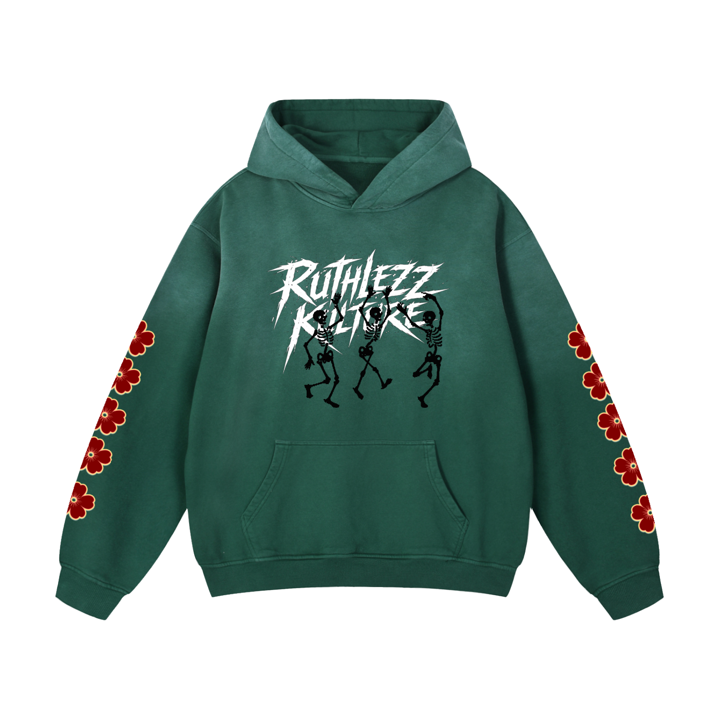 RK ‘The World Is Ruthlezz’ Heavyweight Sunfade Hoodie.